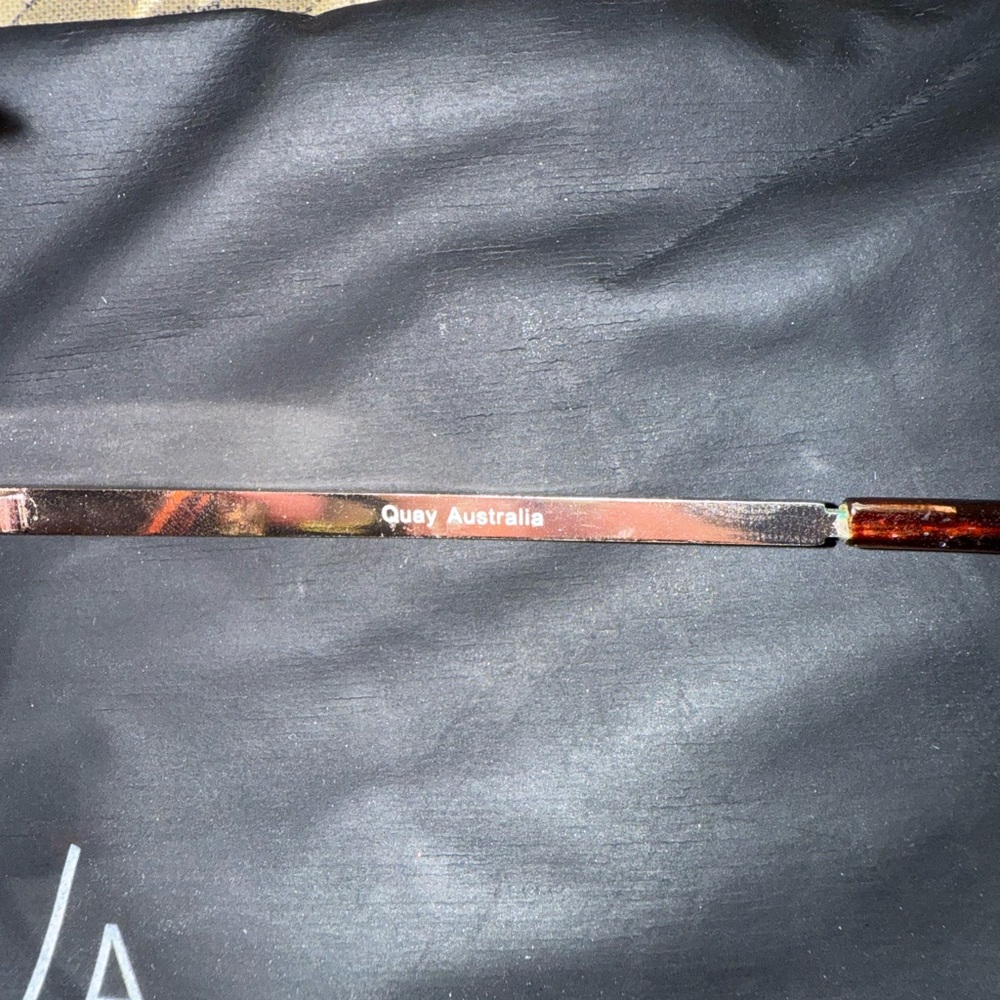 Quay Australia Rose Gold Sunglasses - Picture 9 of 9